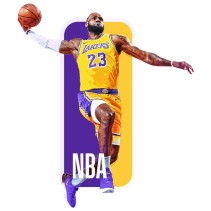 Vinilos y pegatinas lebron james nba